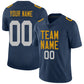 Custom GB.Packers Stitched American Football Jerseys Personalize Birthday Gifts Navy Jersey