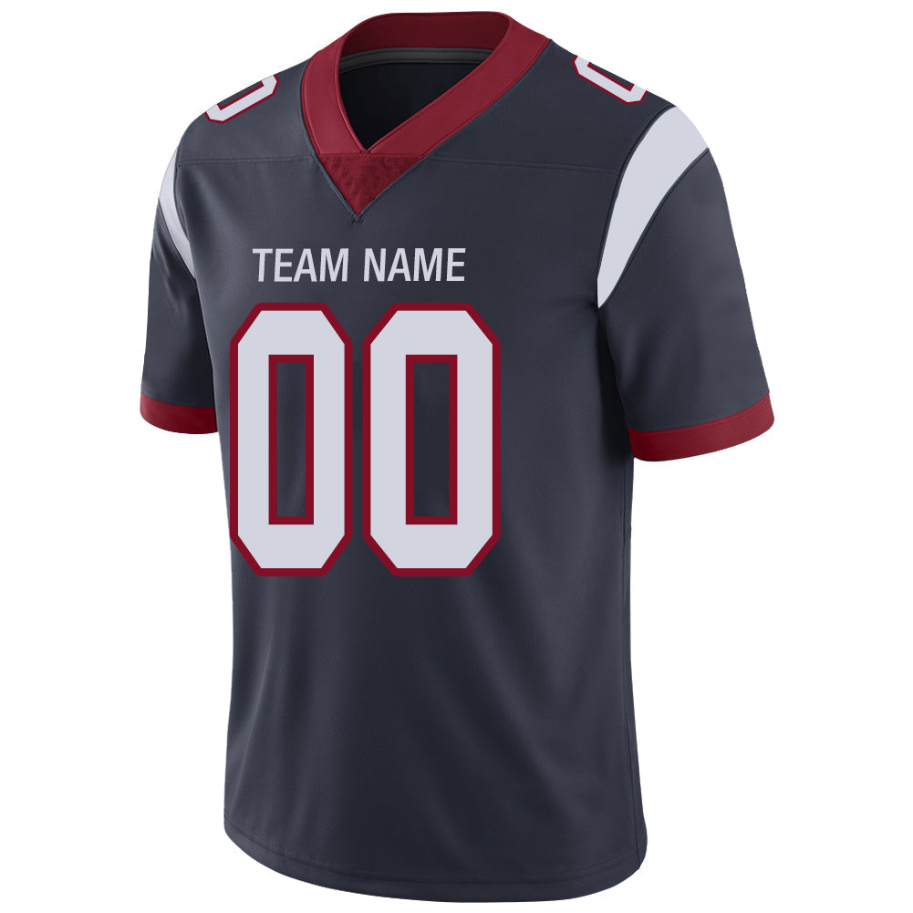 Custom H.Texans Stitched American Football Jerseys Personalize Birthday Gifts Black Jersey