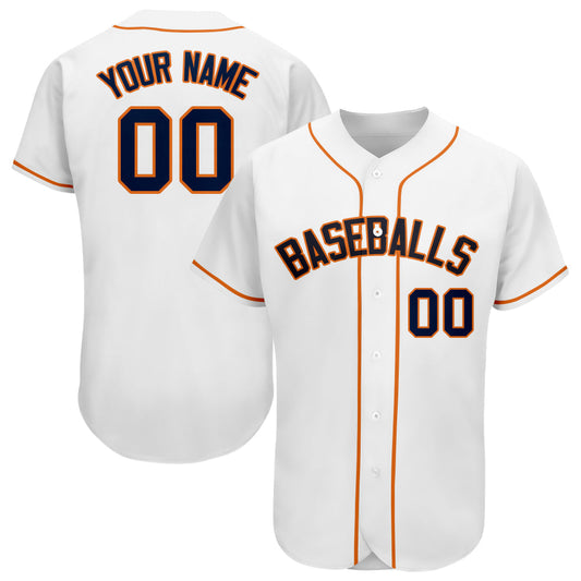 Custom Houston Astros Stitched Baseball Jersey Personalized Button Down Baseball T Shirt