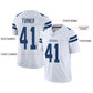 Custom IN.Colts Stitched American Football Jerseys Personalize Birthday Gifts White Jersey