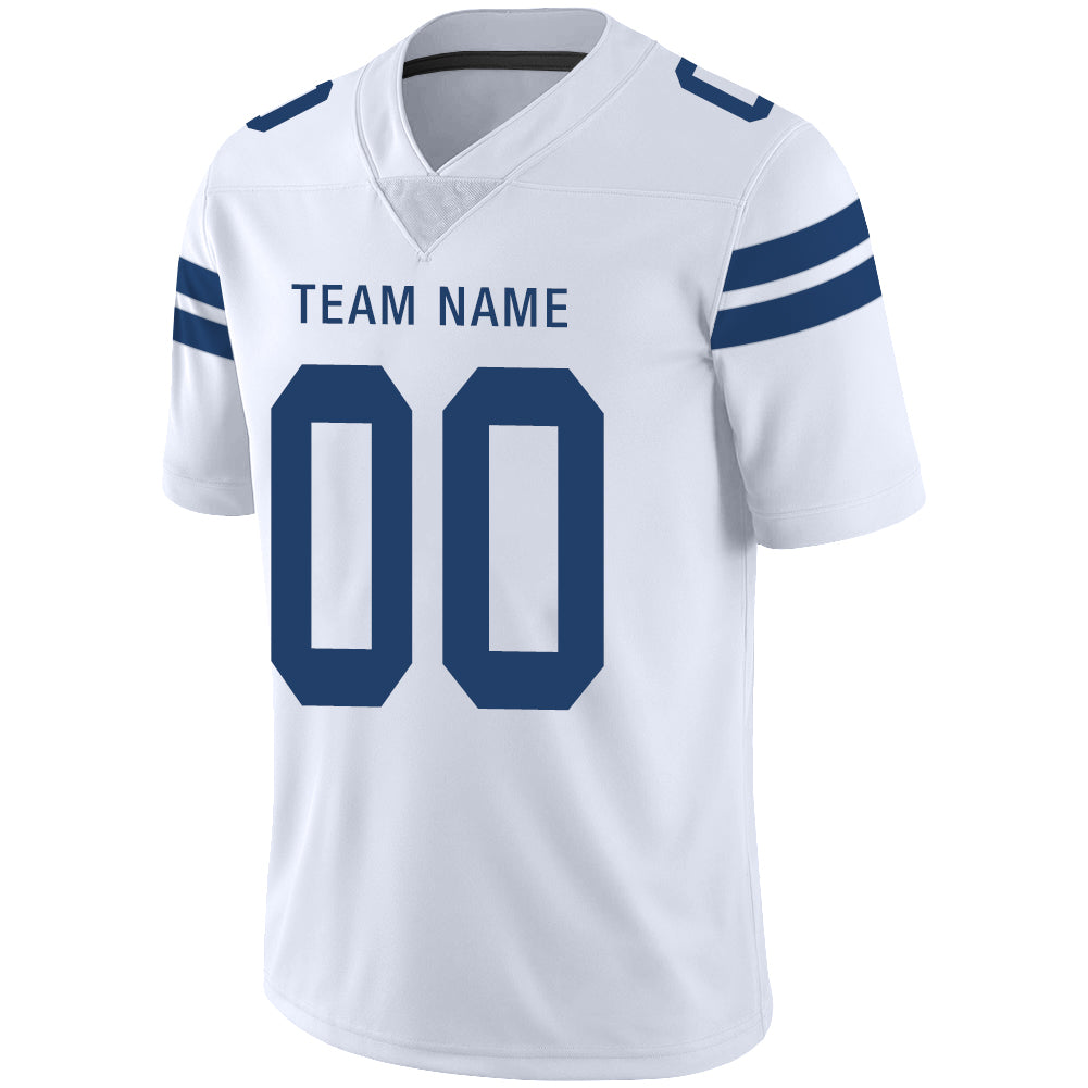 Custom IN.Colts Stitched American Football Jerseys Personalize Birthday Gifts White Jersey