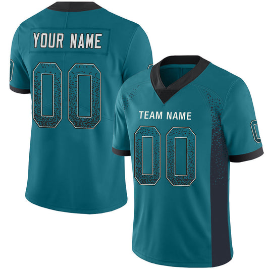 Custom J.Jaguars Stitched American Football Jerseys Personalize Birthday Gifts Teal Jersey