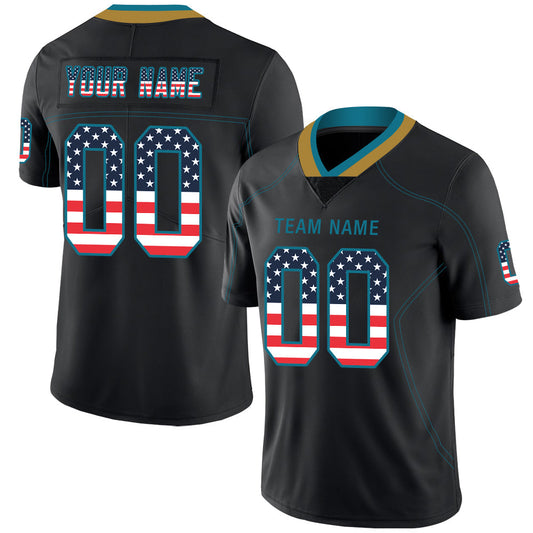 Custom J.Jaguars Stitched American Football Jerseys Personalize Birthday Gifts Black Jersey