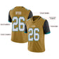 Custom J.Jaguars Stitched American Football Jerseys Personalize Birthday Gifts Gold Jersey