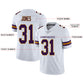 Custom MN.Vikings Stitched American Football Jerseys Personalize Birthday Gifts White Jersey