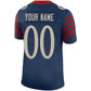 Custom NE.Patriots Stitched American Football Jerseys Personalize Birthday Gifts Navy Jersey