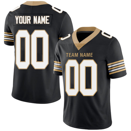 Custom NY.Giants Stitched American Football Jerseys Personalize Birthday Gifts Black Jersey
