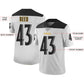 Custom NY.Giants Stitched American Football Jerseys Personalize Birthday Gifts White Jersey