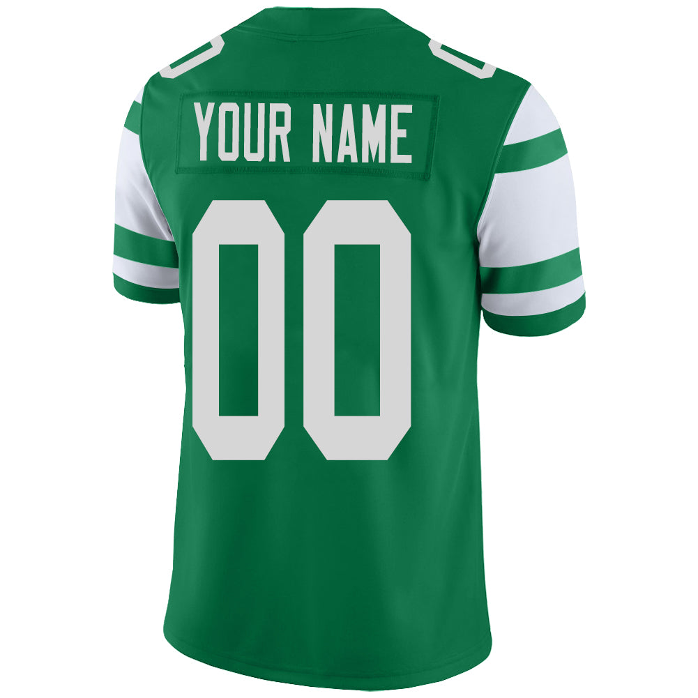 Custom NY.Jets Stitched American Football Jerseys Personalize Birthday Gifts Green Jersey