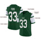 Custom NY.Jets Stitched American Football Jerseys Personalize Birthday Gifts Green Jersey