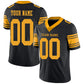 Custom P.Steelers Stitched American Football Jerseys Personalize Birthday Gifts Black Jersey