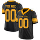 Custom P.Steelers Stitched American Football Jerseys Personalize Birthday Gifts Black Jersey