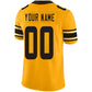 Custom P.Steelers Stitched American Football Jerseys Personalize Birthday Gifts Yellow Jersey