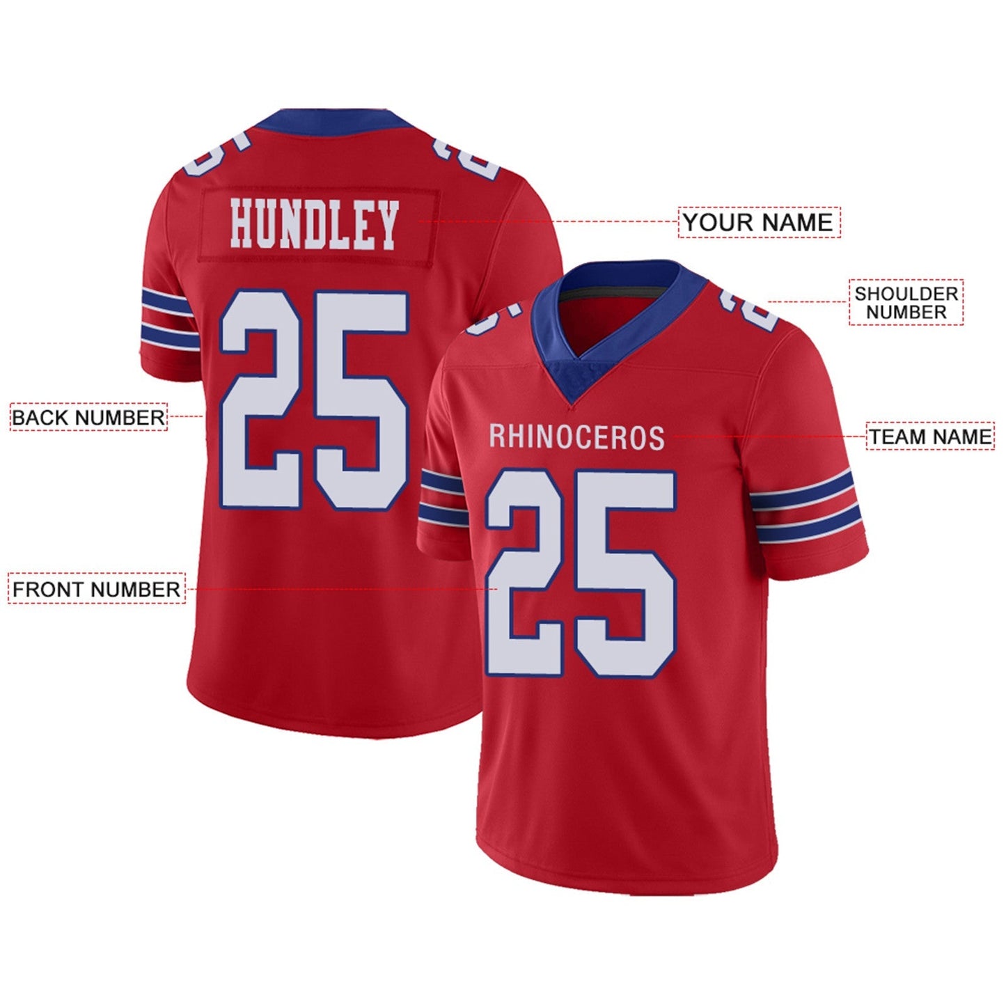 Custom B.Bills Football Jerseys Team Player or Personalized Design Your Own Name for Men's Women's Youth Jerseys Royal