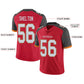 Custom TB.Buccaneers Stitched American Football Jerseys Personalize Birthday Gifts Red Jersey