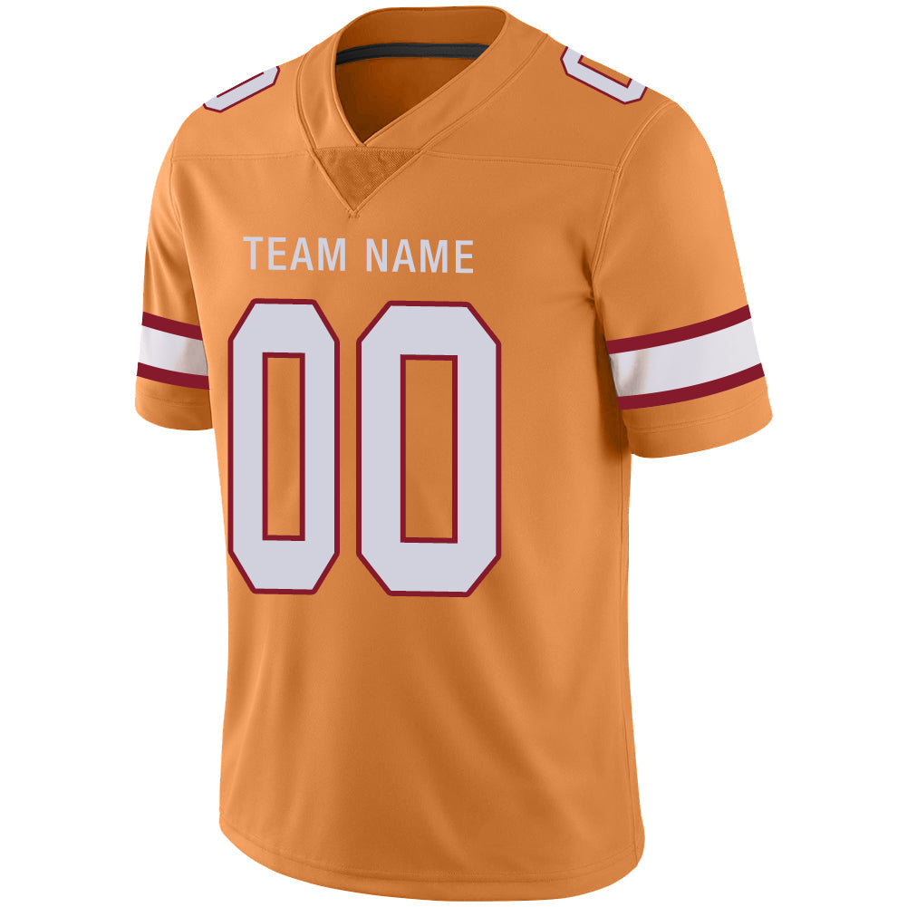 Custom TB.Buccaneers Stitched American Football Jerseys Personalize Birthday Gifts Gold Jersey