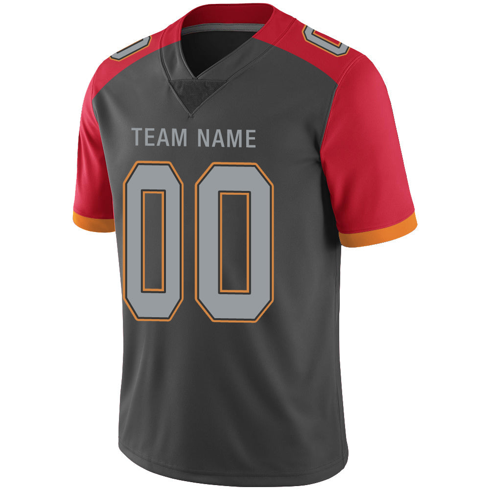 Custom TB.Buccaneers Stitched American Football Jerseys Personalize Birthday Gifts Black Jersey
