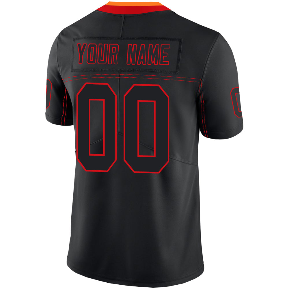 Custom TB.Buccaneers Stitched American Football Jerseys Personalize Birthday Gifts Black Jersey