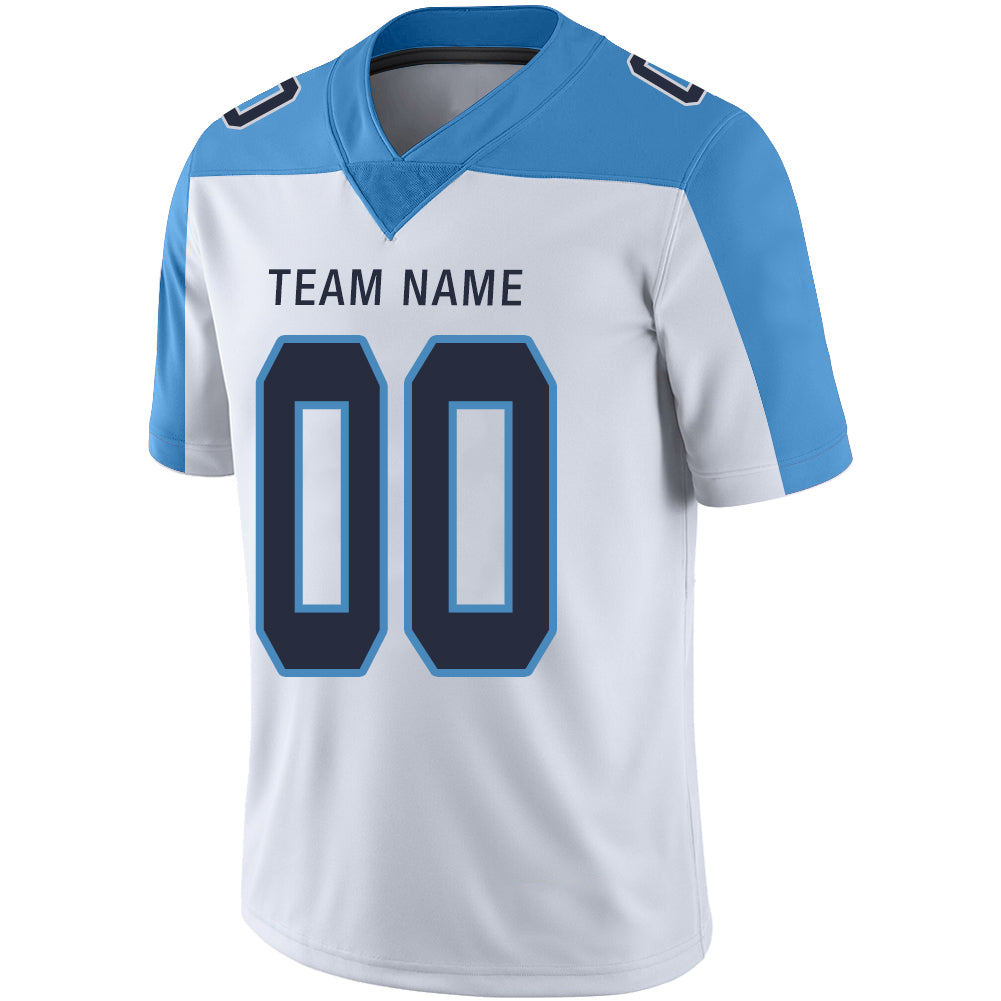 Custom T.Titans Stitched American Football Jerseys Personalize Birthday Gifts White Jersey