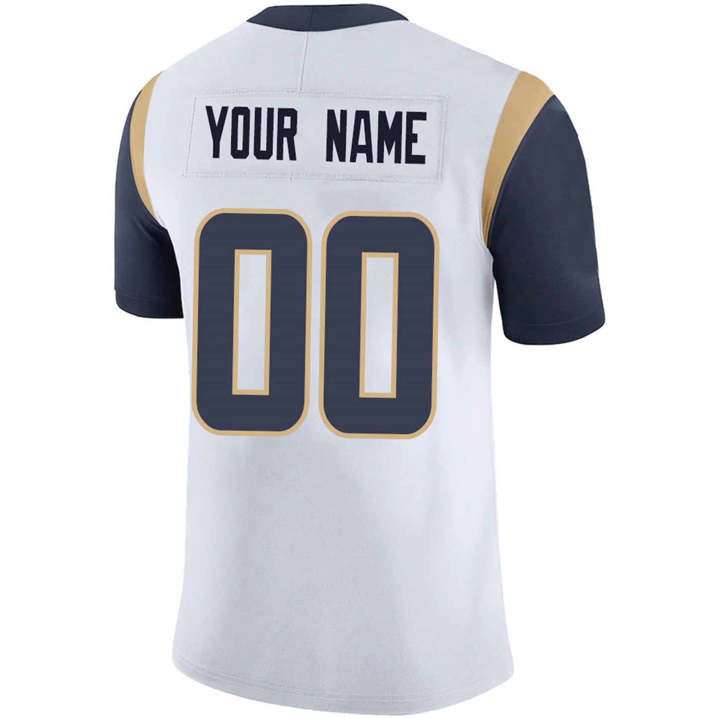 Custom LA.Rams Football Jerseys Team Player or Personalized Design Your Own Name for Men's Women's Youth Jerseys Navy